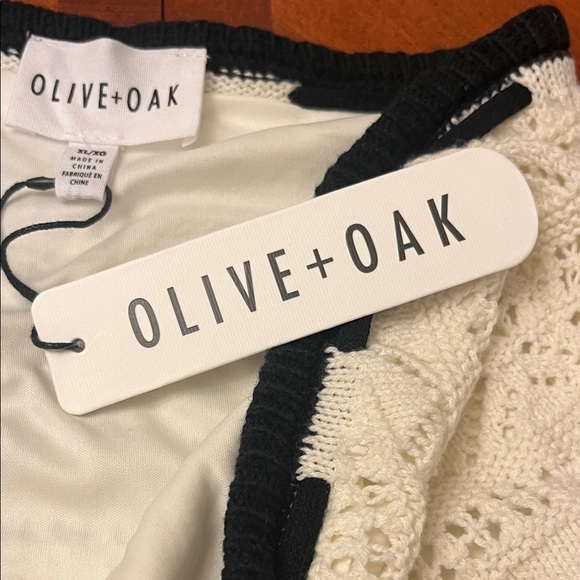 Olive & Oak Crochet Tube Top Cotton NWT Size XL - Picture 6 of 9